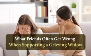 What Friends Often Get Wrong When Supporting a Grieving Widow